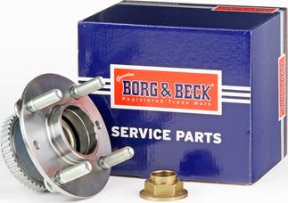 Borg & Beck BWK1031 - Комплект підшипника маточини колеса autocars.com.ua