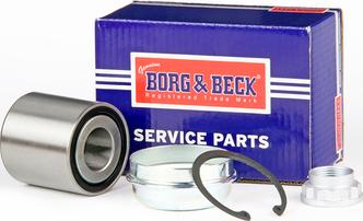 Borg & Beck BWK1057 - Комплект підшипника маточини колеса autocars.com.ua