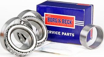 Borg & Beck BWK1078 - Комплект підшипника маточини колеса autocars.com.ua