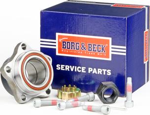 Borg & Beck BWK1081 - Комплект підшипника маточини колеса autocars.com.ua