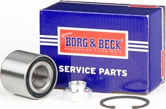 Borg & Beck BWK1089 - Комплект підшипника маточини колеса autocars.com.ua