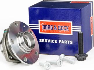 Borg & Beck BWK1100 - Комплект підшипника маточини колеса autocars.com.ua