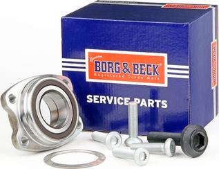 Borg & Beck BWK1117 - Комплект підшипника маточини колеса autocars.com.ua