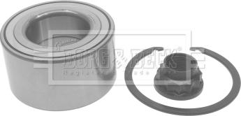 Borg & Beck BWK1127 - Комплект підшипника маточини колеса autocars.com.ua