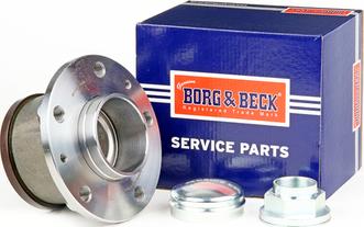 Borg & Beck BWK1131 - Комплект підшипника маточини колеса autocars.com.ua