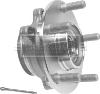 Borg & Beck BWK1135 - Комплект подшипника ступицы колеса autodnr.net
