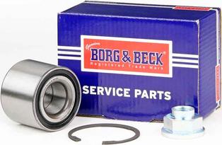 Borg & Beck BWK1143 - Комплект підшипника маточини колеса autocars.com.ua