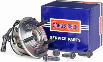 Borg & Beck BWK1149 - Комплект підшипника маточини колеса autocars.com.ua