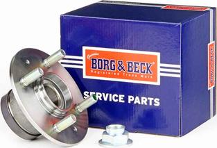 Borg & Beck BWK1163 - Комплект підшипника маточини колеса autocars.com.ua