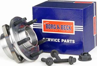 Borg & Beck BWK1170 - Комплект підшипника маточини колеса autocars.com.ua