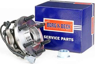Borg & Beck BWK1177 - Комплект підшипника маточини колеса autocars.com.ua