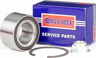 Borg & Beck BWK1186 - Комплект підшипника маточини колеса autocars.com.ua