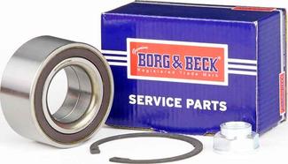 Borg & Beck BWK1191 - Комплект підшипника маточини колеса autocars.com.ua