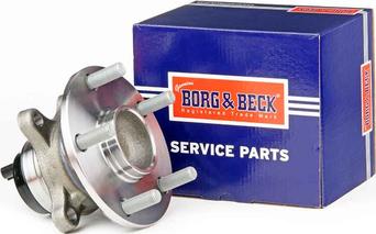 Borg & Beck BWK1212 - Комплект підшипника маточини колеса autocars.com.ua