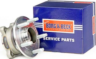 Borg & Beck BWK1240 - Комплект підшипника маточини колеса autocars.com.ua