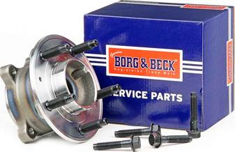 Borg & Beck BWK1241 - Комплект подшипника ступицы колеса autodnr.net