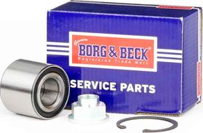 Borg & Beck BWK1243 - Комплект підшипника маточини колеса autocars.com.ua