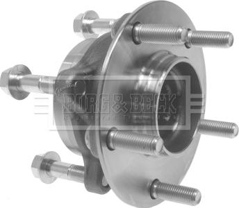 Borg & Beck BWK1247 - Комплект підшипника маточини колеса autocars.com.ua