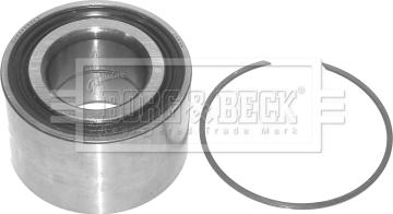 Borg & Beck BWK125 - Комплект підшипника маточини колеса autocars.com.ua