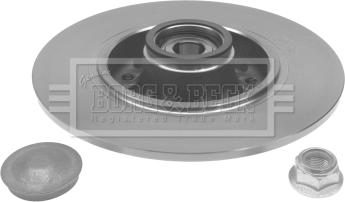 Borg & Beck BWK1260 - Комплект підшипника маточини колеса autocars.com.ua