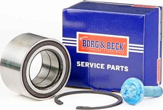 Borg & Beck BWK1272 - Комплект підшипника маточини колеса autocars.com.ua