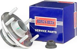 Borg & Beck BWK1280 - Комплект підшипника маточини колеса autocars.com.ua