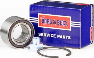 Borg & Beck BWK1290 - Комплект підшипника маточини колеса autocars.com.ua