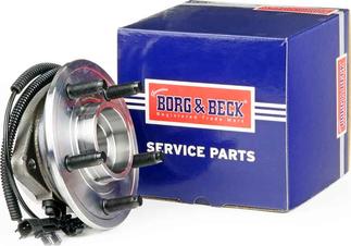 Borg & Beck BWK1292 - Комплект підшипника маточини колеса autocars.com.ua