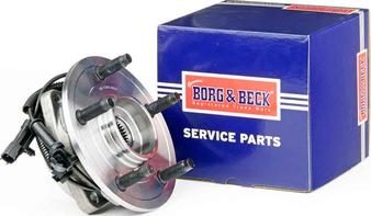 Borg & Beck BWK1293 - Комплект підшипника маточини колеса autocars.com.ua