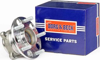 Borg & Beck BWK1325 - Комплект підшипника маточини колеса autocars.com.ua