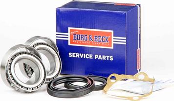 Borg & Beck BWK133 - Комплект підшипника маточини колеса autocars.com.ua