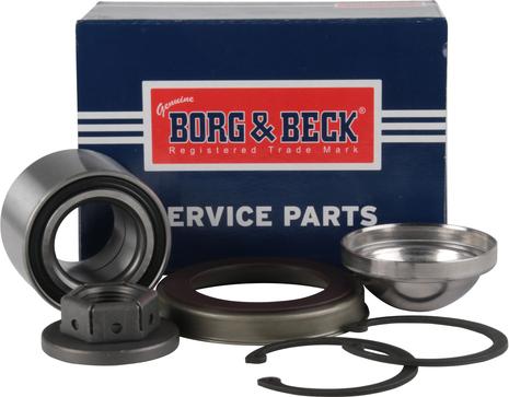Borg & Beck BWK1362 - Комплект підшипника маточини колеса autocars.com.ua