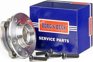 Borg & Beck BWK1434 - Комплект підшипника маточини колеса autocars.com.ua