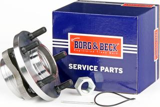 Borg & Beck BWK1466 - Комплект підшипника маточини колеса autocars.com.ua