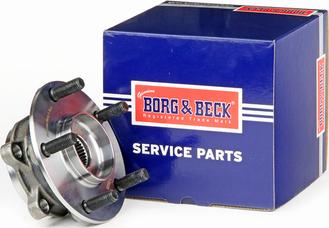 Borg & Beck BWK1509 - Комплект підшипника маточини колеса autocars.com.ua