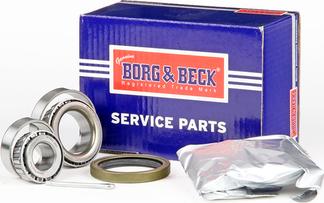 Borg & Beck BWK151 - Комплект подшипника ступицы колеса avtokuzovplus.com.ua