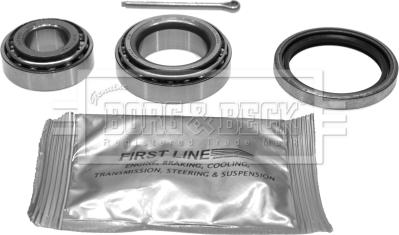 Borg & Beck BWK151 - Комплект підшипника маточини колеса autocars.com.ua