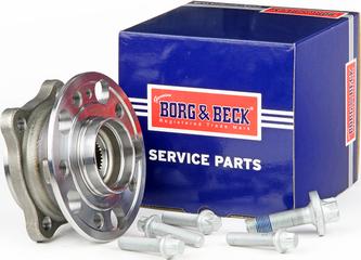 Borg & Beck BWK1522 - Комплект підшипника маточини колеса autocars.com.ua