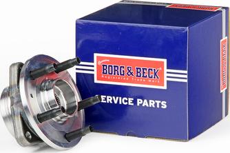 Borg & Beck BWK1552 - Комплект підшипника маточини колеса autocars.com.ua