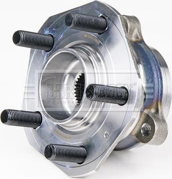 Borg & Beck BWK1581 - Комплект підшипника маточини колеса autocars.com.ua