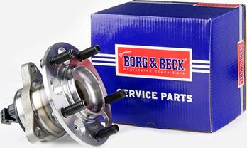 Borg & Beck BWK1597 - Комплект підшипника маточини колеса autocars.com.ua