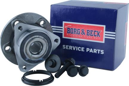 Borg & Beck BWK1609 - Комплект підшипника маточини колеса autocars.com.ua