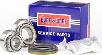 Borg & Beck BWK160 - Комплект підшипника маточини колеса autocars.com.ua