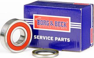 Borg & Beck BWK183 - Комплект підшипника маточини колеса autocars.com.ua