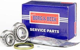 Borg & Beck BWK201 - Комплект підшипника маточини колеса autocars.com.ua