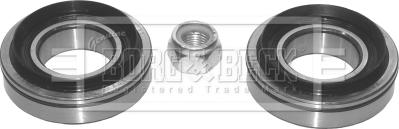 Borg & Beck BWK205 - Комплект підшипника маточини колеса autocars.com.ua