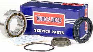 Borg & Beck BWK296 - Комплект підшипника маточини колеса autocars.com.ua