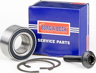 Borg & Beck BWK344 - Комплект підшипника маточини колеса autocars.com.ua