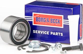 Borg & Beck BWK346 - Комплект підшипника маточини колеса autocars.com.ua