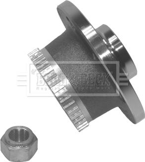 Borg & Beck BWK388 - Комплект підшипника маточини колеса autocars.com.ua